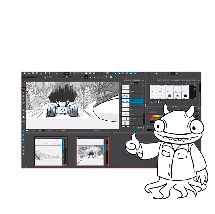 toon boom storyboard pro student