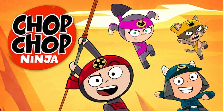 Both the Chop Chop Ninja series and game were animated in Harmony - Toon  Boom Animation