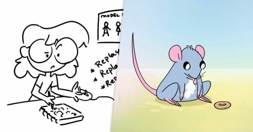 Behind the scenes on Renee Violet's video on animating a rat using cutout techniques in Toon Boom Harmony