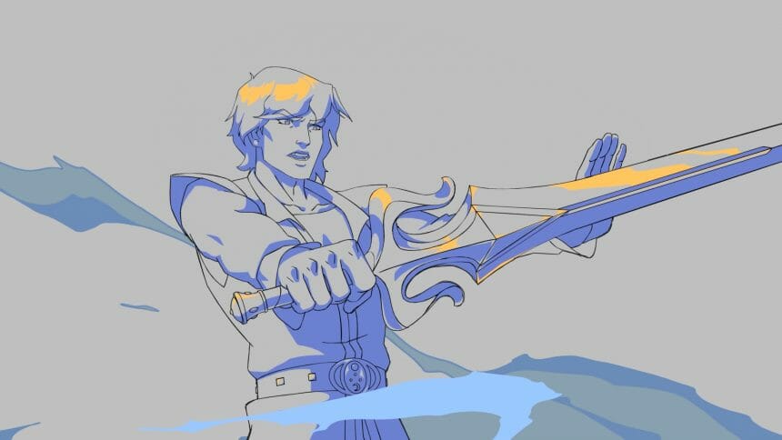 Prince Adam from Masters of the Universe: Revelation.