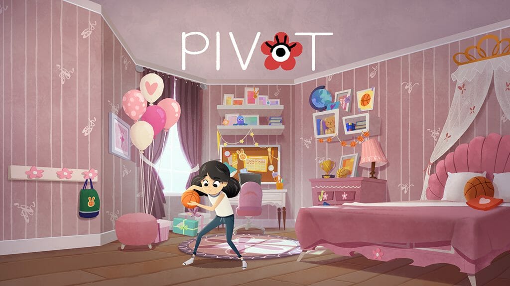 Title card from Pivot, produced as part of the Animation Career EXCELerator program.