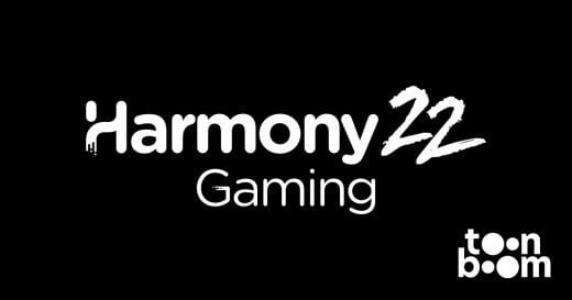 Wordmark for Harmony 22 Gaming.