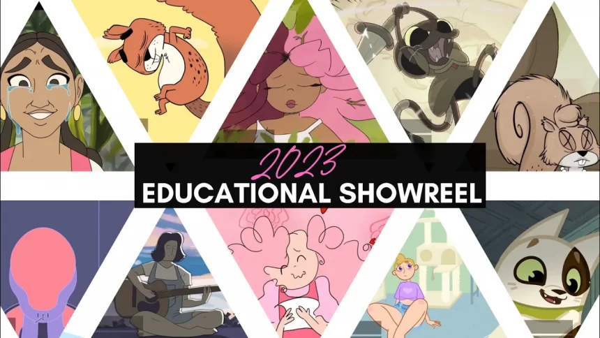 Samples from Toon Boom Animation's 2023 Student Film, including The Legend of Pipi and Dead Sea Squirrels.