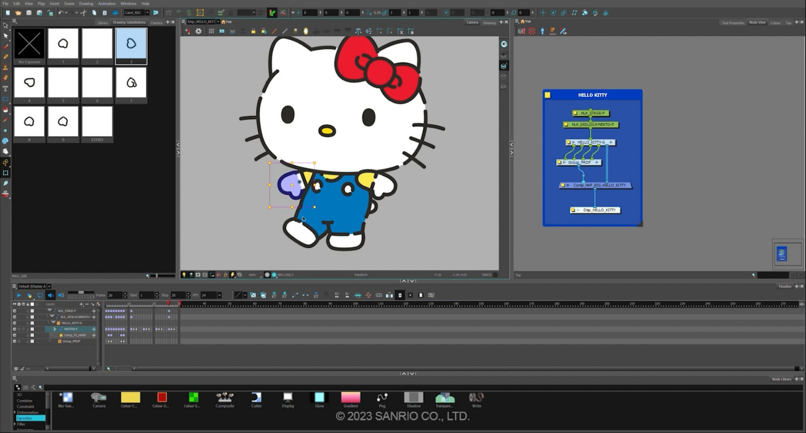 Animating the iconic cast of Hello Kitty & Friends with Split