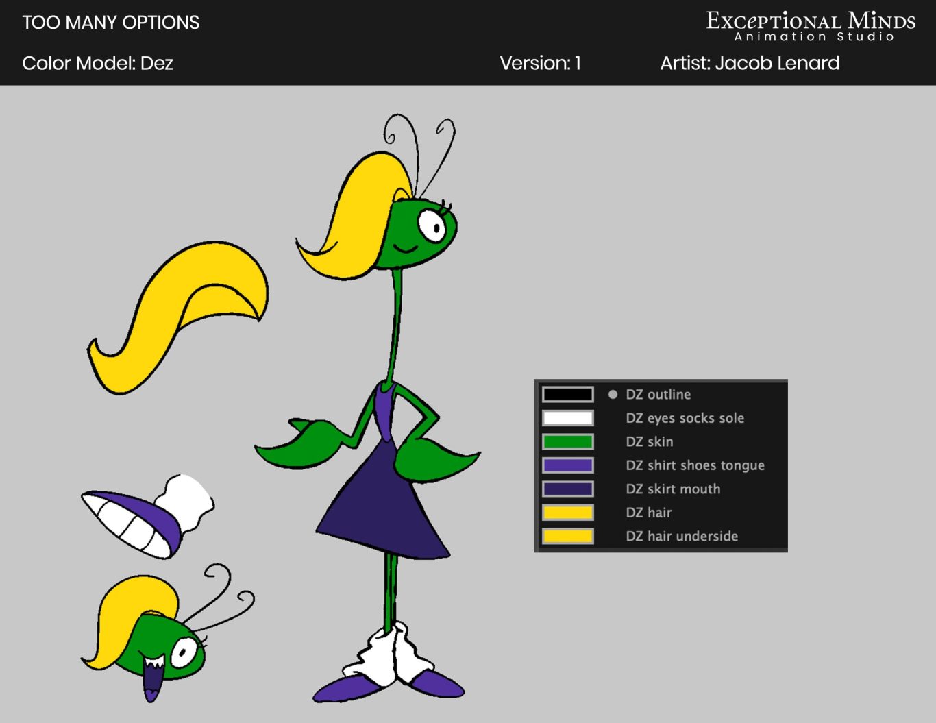 Jacob Lenard explores self-expression in animation with Too Many ...