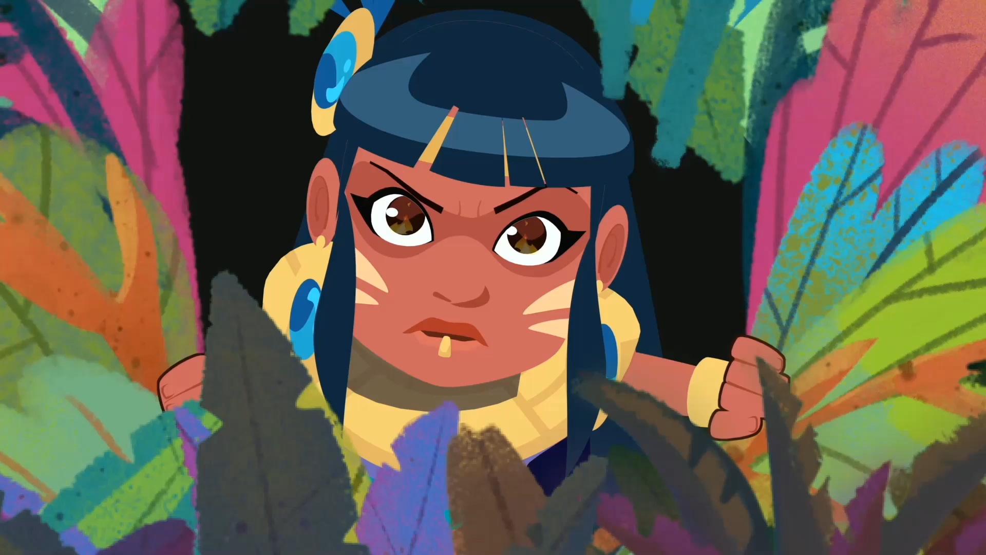 Still image from the teaser proof-of-concept video for Lost Amazon.